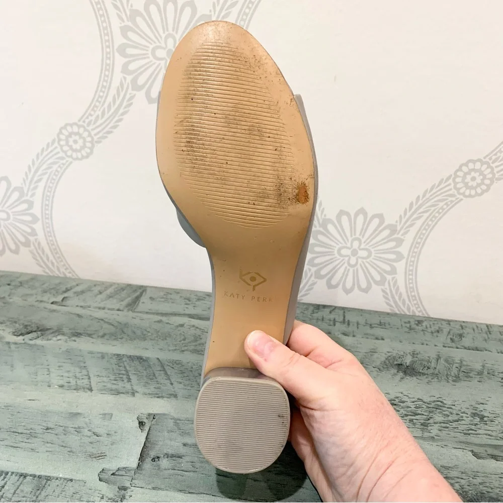 Katy Perry The Landen Shoes Beige Slide 6.5